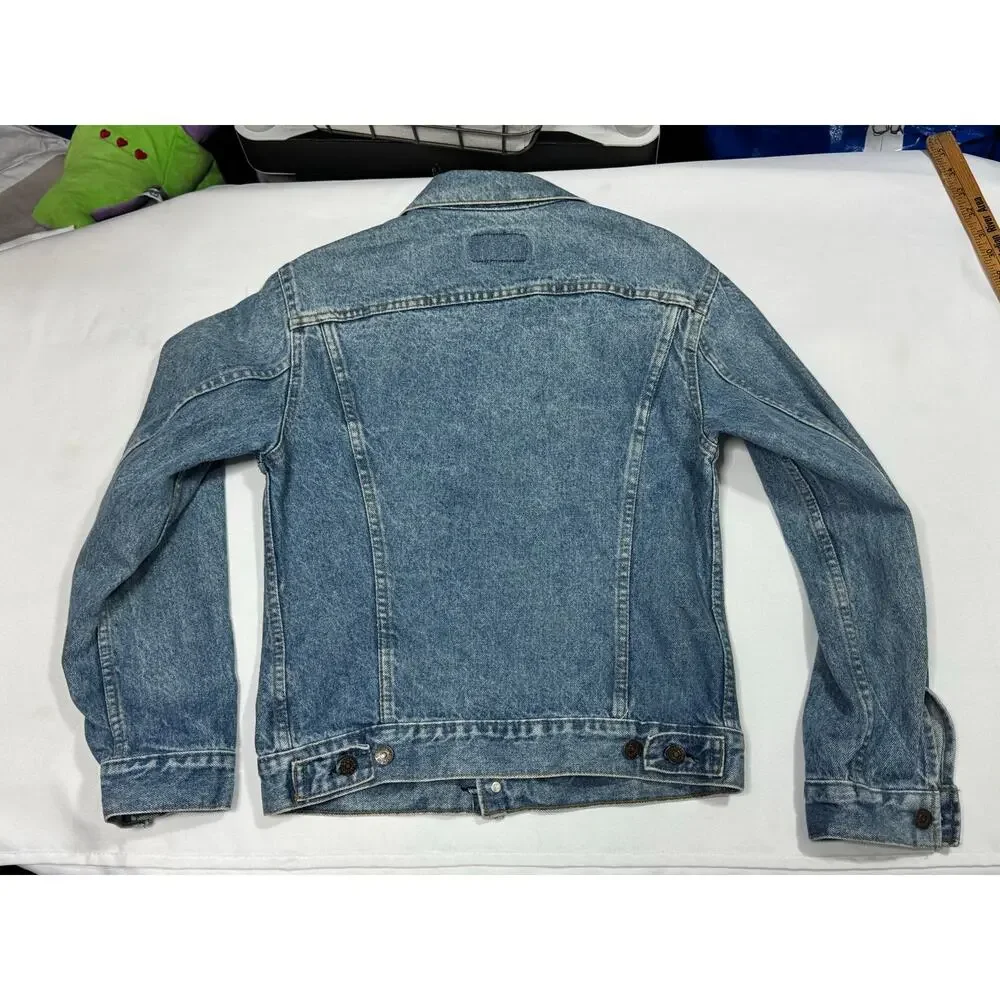 Levis Denim Jacket Size 38 Small Button Up